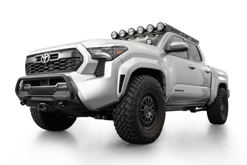 Addictive Desert Designs2024+ Toyota Tacoma Stealth Center Mount Winch Front Bumper w/ Top Hoop - CPC Performance