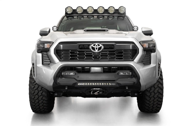 Addictive Desert Designs2024+ Toyota Tacoma Stealth Center Mount Winch Front Bumper w/ Top Hoop - CPC Performance
