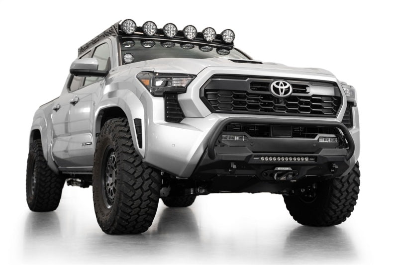Addictive Desert Designs2024+ Toyota Tacoma Stealth Center Mount Winch Front Bumper w/ Top Hoop - CPC Performance