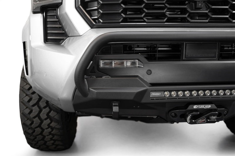 Addictive Desert Designs2024+ Toyota Tacoma Stealth Center Mount Winch Front Bumper w/ Top Hoop - CPC Performance
