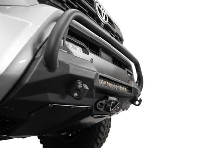 Addictive Desert Designs2024+ Toyota Tacoma Stealth Center Mount Winch Front Bumper w/ Top Hoop - CPC Performance