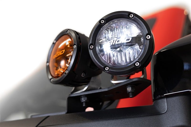 Addictive Desert Designs21-23 Ford Bronco/Raptor Dual Ditch Light Brackets - CPC Performance