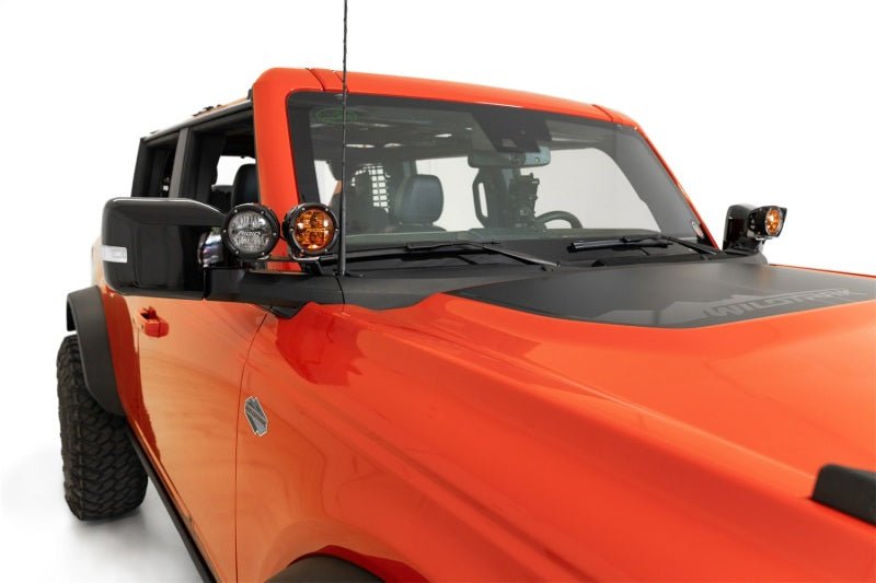 Addictive Desert Designs21-23 Ford Bronco/Raptor Dual Ditch Light Brackets - CPC Performance