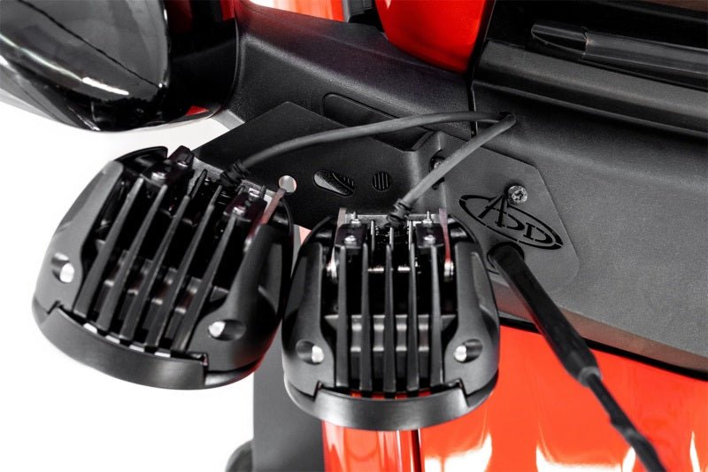 Addictive Desert Designs21-23 Ford Bronco/Raptor Dual Ditch Light Brackets - CPC Performance