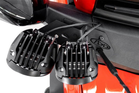 Addictive Desert Designs21-23 Ford Bronco/Raptor Dual Ditch Light Brackets - CPC Performance
