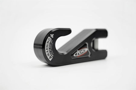Addictive Desert Designs 1 - 5/16in Winch Fairlead Plate w/ Recessed Round End Hook - Black - CPC Performance