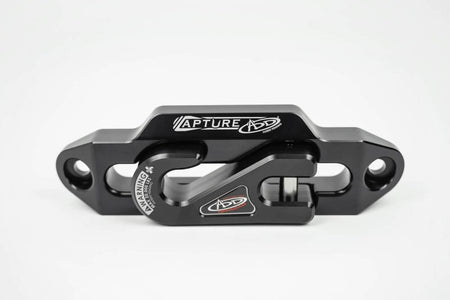 Addictive Desert Designs 1 - 5/16in Winch Fairlead Plate w/ Recessed Round End Hook - Black - CPC Performance