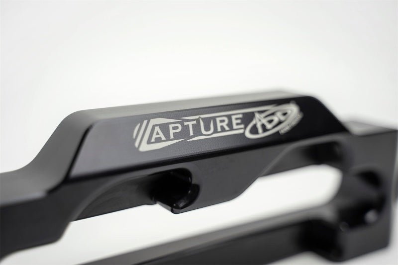 Addictive Desert Designs 1 - 5/16in Winch Fairlead Plate w/ Recessed Round End Hook - Black - CPC Performance