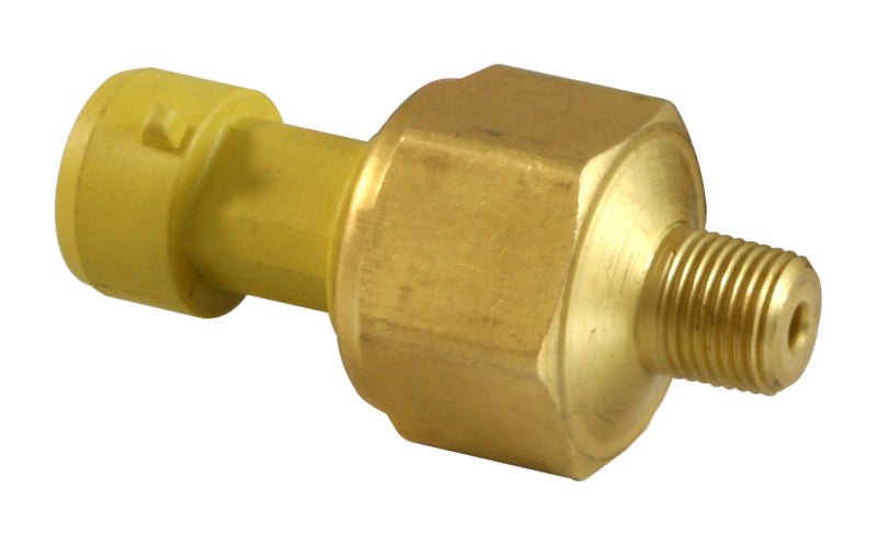 AEM 150 PSIg MAP Brass Sensor Kit (Includes 150 PSIg Brass Sensor & 12in Flying Lead Connector) - CPC Performance