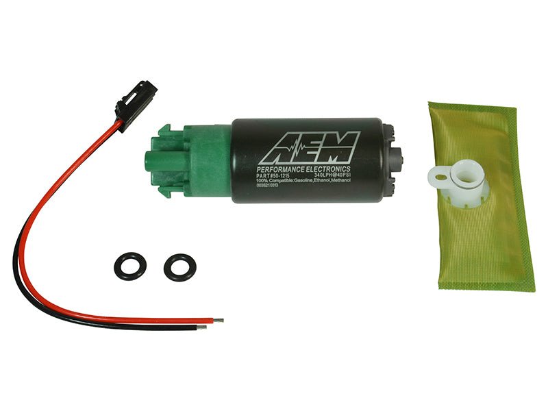 AEM 340LPH 65mm Fuel Pump Kit w/ Mounting Hooks - Ethanol Compatible - CPC Performance