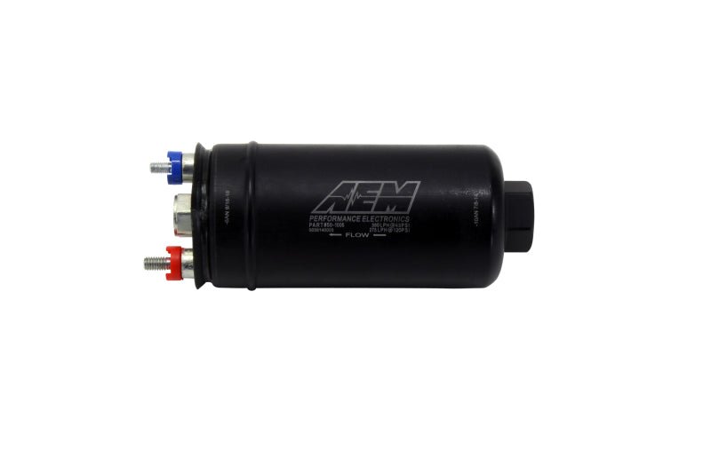 AEM 400LPH High Pressure Fuel Pump - 6AN Female Out, - 10AN Female In - CPC Performance