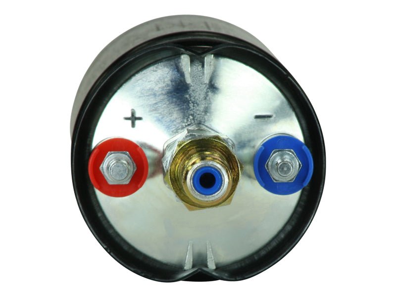 AEM 400LPH High Pressure Inline Fuel Pump - M18x1.5 Female Inlet to M12x1.5 Male Outlet - CPC Performance