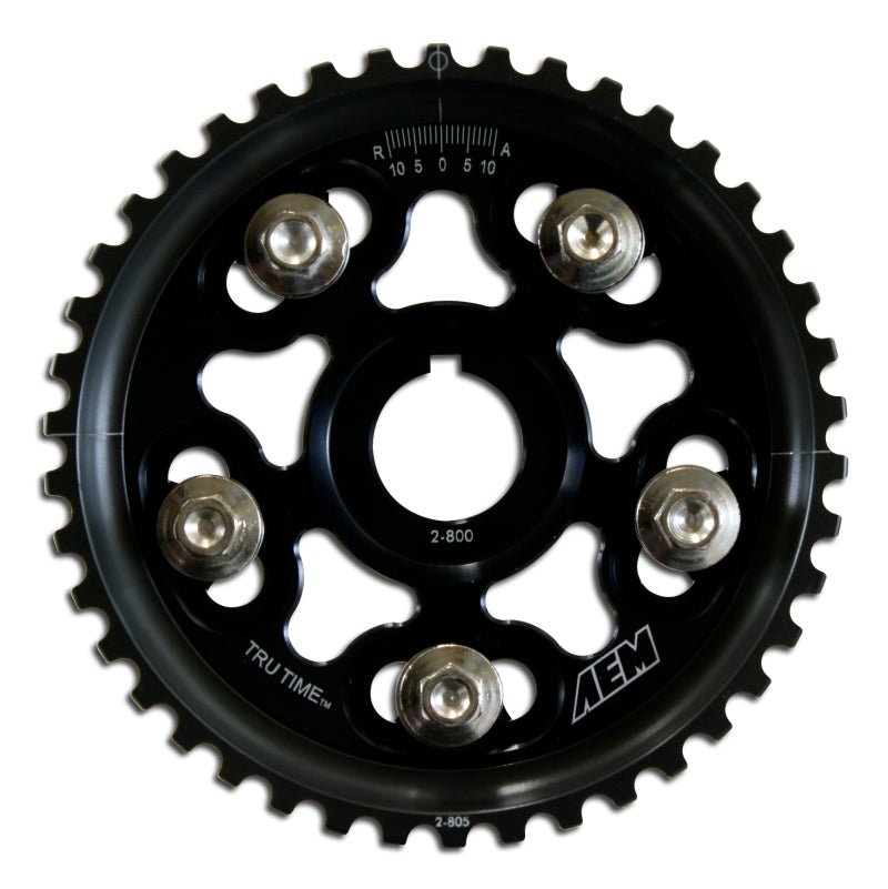 AEM 92 - 01 Honda Prelude Si VTEC/ Base & SH True Black Tru - Time Cam Gear - CPC Performance