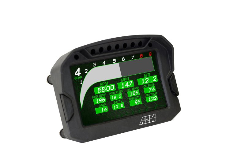 AEM CD - 5G Carbon Digital Dash Display w/ Interal 10Hz GPS & Antenna - CPC Performance