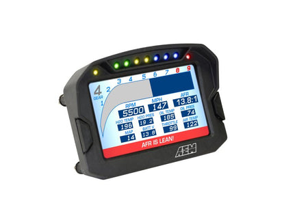 AEM CD - 5LG Carbon Logging Digital Dash Display w/ Internal 10Hz GPS & Antenna - CPC Performance