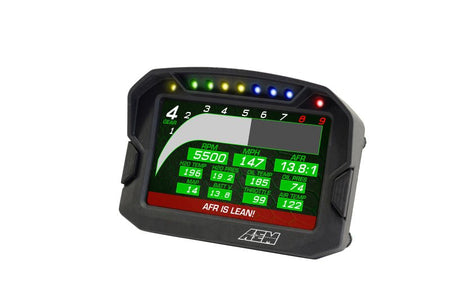 AEM CD - 5LG Carbon Logging Digital Dash Display w/ Internal 10Hz GPS & Antenna - CPC Performance