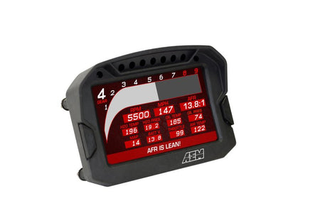 AEM CD - 5LG Carbon Logging Digital Dash Display w/ Internal 10Hz GPS & Antenna - CPC Performance