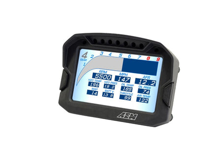 AEM CD - 5LG Carbon Logging Digital Dash Display w/ Internal 10Hz GPS & Antenna - CPC Performance