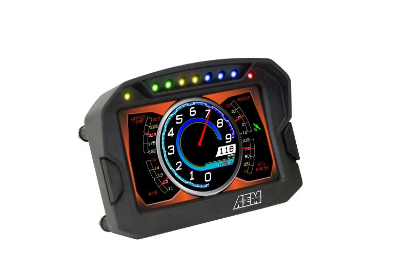 AEM CD - 5LG Carbon Logging Digital Dash Display w/ Internal 10Hz GPS & Antenna - CPC Performance