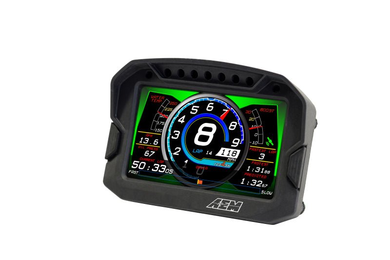 AEM CD - 5LG Carbon Logging Digital Dash Display w/ Internal 10Hz GPS & Antenna - CPC Performance