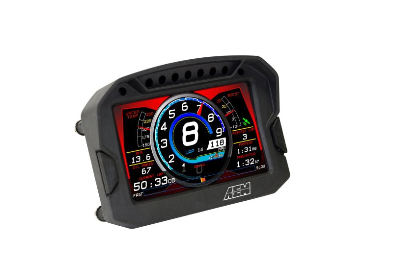 AEM CD - 5LG Carbon Logging Digital Dash Display w/ Internal 10Hz GPS & Antenna - CPC Performance