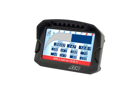 AEM CD - 5LG Carbon Logging Digital Dash Display w/ Internal 10Hz GPS & Antenna - CPC Performance