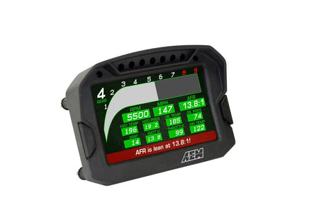 AEM CD - 5LG Carbon Logging Digital Dash Display w/ Internal 10Hz GPS & Antenna - CPC Performance