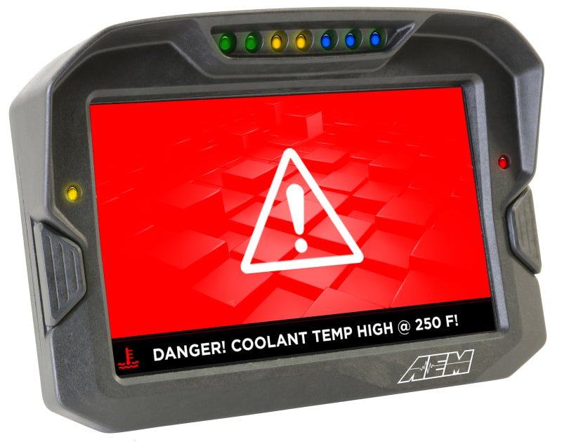 AEM CD - 7 Logging GPS Enabled Race Dash Carbon Fiber Digital Display w/o VDM (CAN Input Only) - CPC Performance