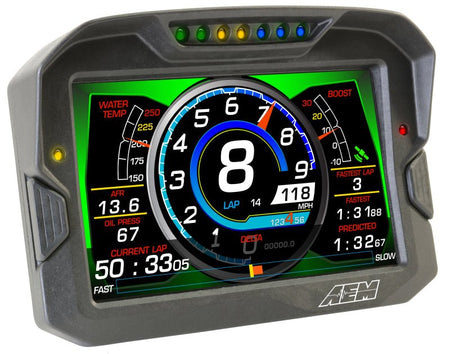 AEM CD - 7 Non Logging Race Dash Carbon Fiber Digital Display (CAN Input Only) - CPC Performance