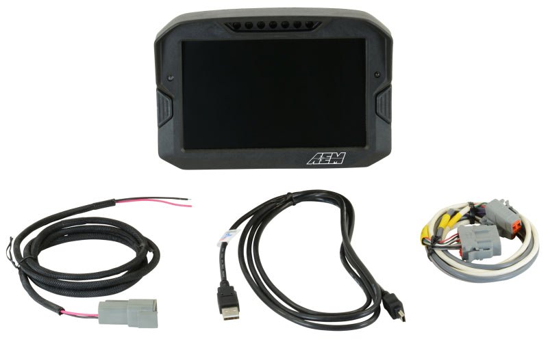 AEM CD - 7 Non Logging Race Dash Carbon Fiber Digital Display (CAN Input Only) - CPC Performance