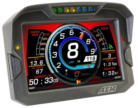 AEM CD - 7 Non Logging Race Dash Carbon Fiber Digital Display (CAN Input Only) - CPC Performance