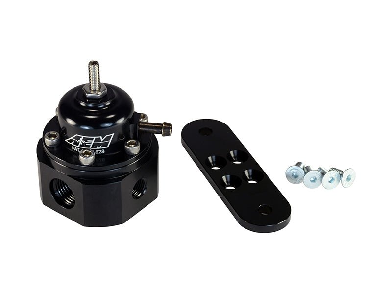 AEM Universal Black Adjustable Fuel Pressure Regulator - CPC Performance