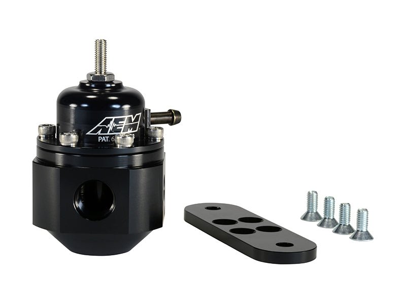 AEM Universal Black Adjustable Fuel Pressure Regulator - CPC Performance