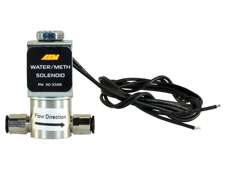 AEM Water/Methanol Injection System - High - Flow Low - Current WMI Solenoid - 200PSI 1/8in - 27NPT In/Out - CPC Performance
