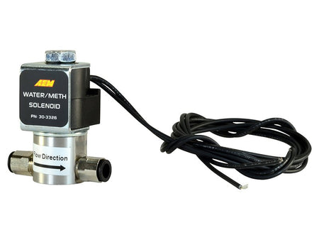 AEM Water/Methanol Injection System - High - Flow Low - Current WMI Solenoid - 200PSI 1/8in - 27NPT In/Out - CPC Performance
