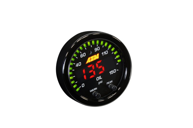 AEM X - Series 0 - 150 Oil Pressure Gauge Kit - CPC Performance