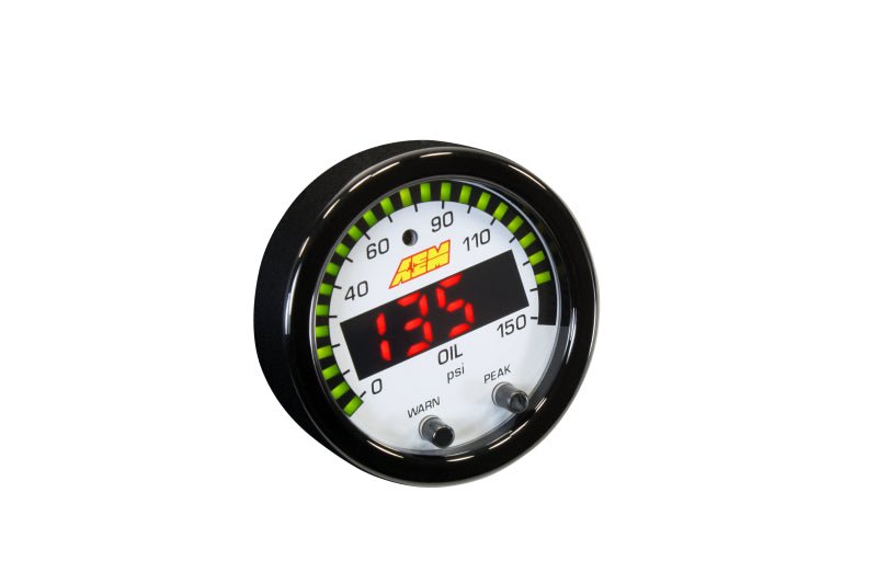 AEM X - Series 0 - 150 Oil Pressure Gauge Kit - CPC Performance