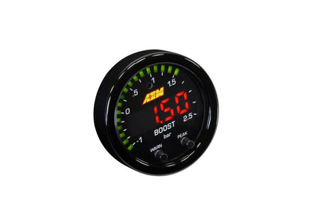 AEM X - Series Boost Pressure - 30inHg 35psi Gauge - CPC Performance