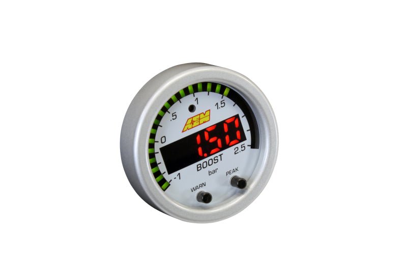 AEM X - Series Boost Pressure - 30inHg 35psi Gauge - CPC Performance
