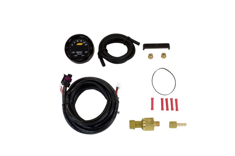 AEM X - Series Boost Pressure - 30inHg 35psi Gauge - CPC Performance