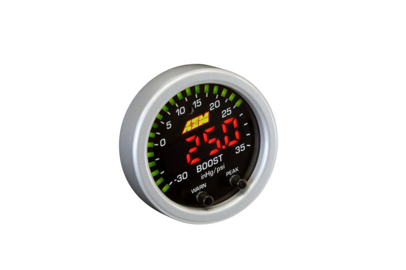 AEM X - Series Boost Pressure - 30inHg 35psi Gauge - CPC Performance