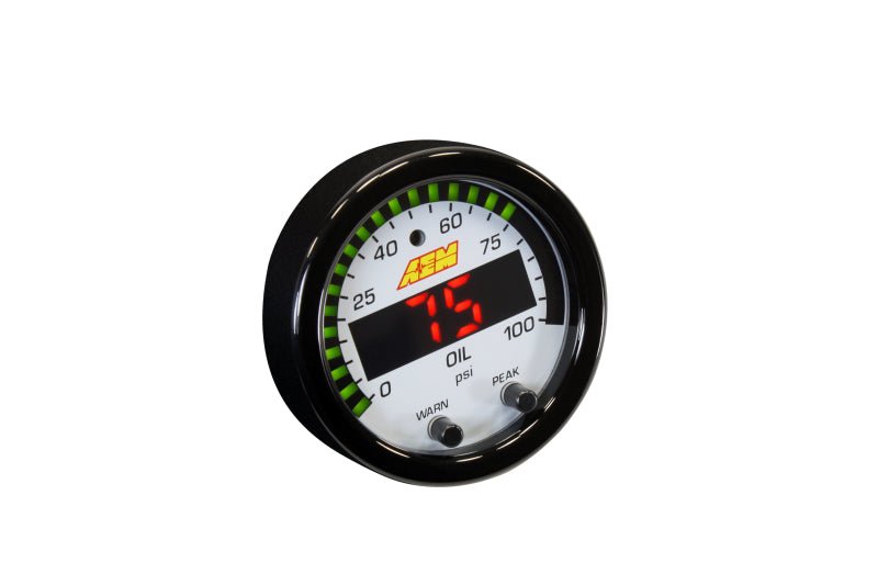 AEM X - Series Pressure 0 - 100psi Gauge Kit - CPC Performance