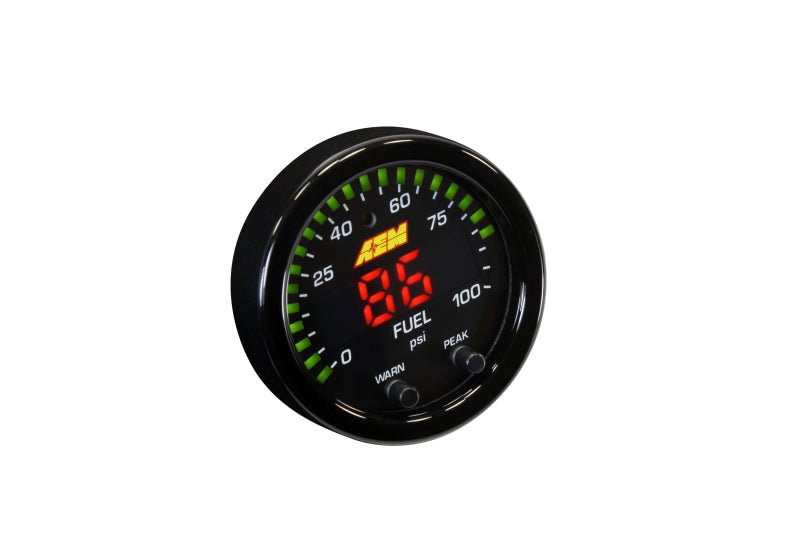 AEM X - Series Pressure 0 - 100psi Gauge Kit - CPC Performance