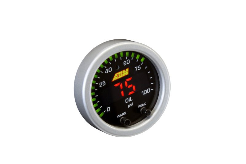 AEM X - Series Pressure 0 - 100psi Gauge Kit - CPC Performance