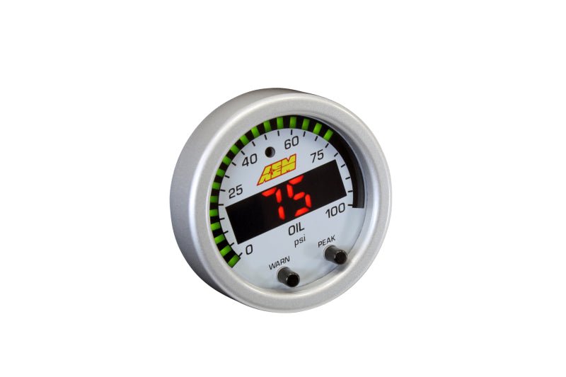 AEM X - Series Pressure 0 - 100psi Gauge Kit - CPC Performance