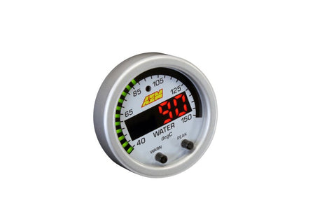 AEM X - Series Temperature 100 - 300F Gauge Kit (ONLY Black Bezel and Water Temp. Faceplate) - CPC Performance