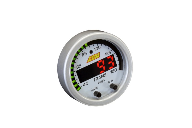 AEM X - Series Temperature 100 - 300F Gauge Kit (ONLY Black Bezel and Water Temp. Faceplate) - CPC Performance