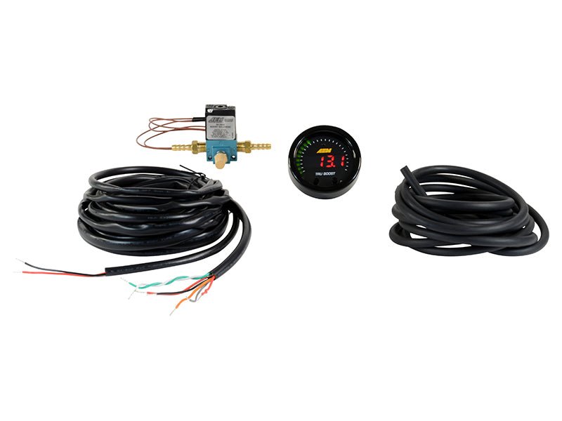 AEM X - Series Tru - Boost Controller Gauge w/ Boost Control Solenoid 80PSIg Internal MAP Sensor - CPC Performance