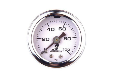 Aeromotive 0 - 100 PSI Fuel Pressure Gauge - CPC Performance