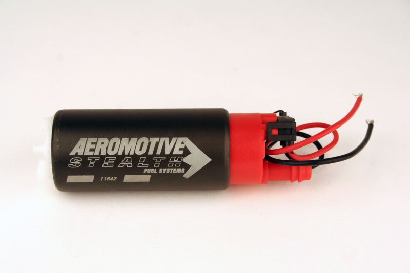 Aeromotive 340 Series Stealth In - Tank E85 Fuel Pump - Offset Inlet - Inlet Inline w/Outlet - CPC Performance